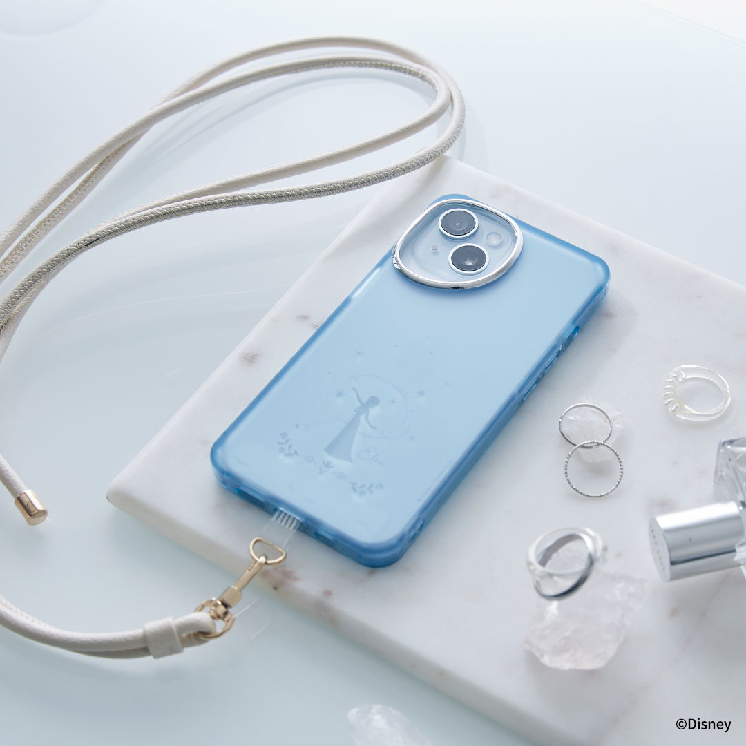 [iPhone 15/14/13専用]ディズニーキャラクター salisty(サリスティ)クリアカラー耐衝撃ハードケース