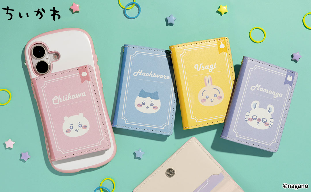 【新】ちいかわ BookType MagSafe対応カードウォレット(ちいかわ/ブック)