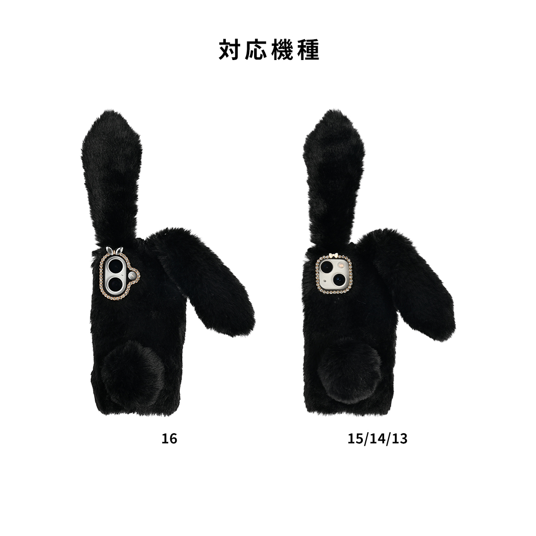 [iPhone 16/15/14/13専用]ファースマホケース