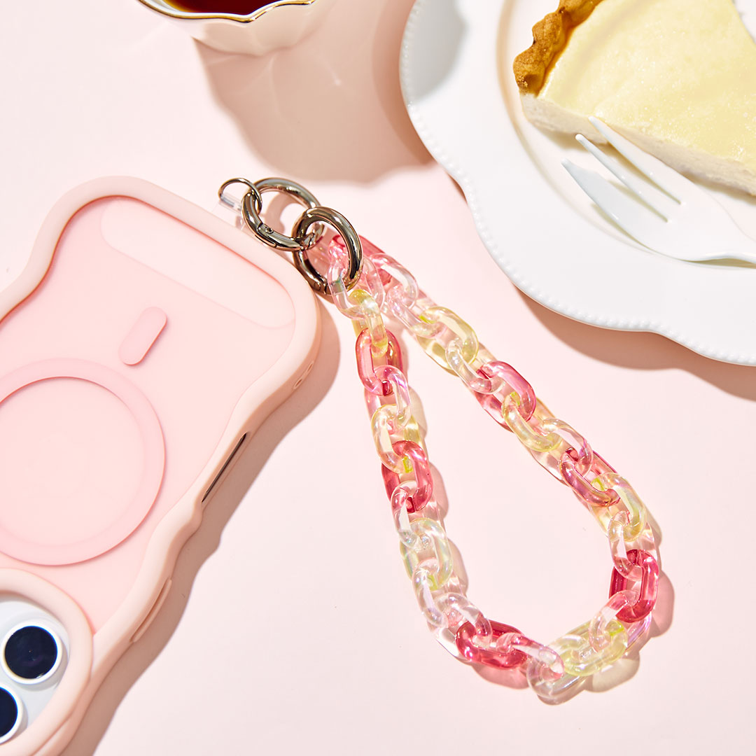 tokitam アクリルチェーンハンドストラップ(オーロラ)