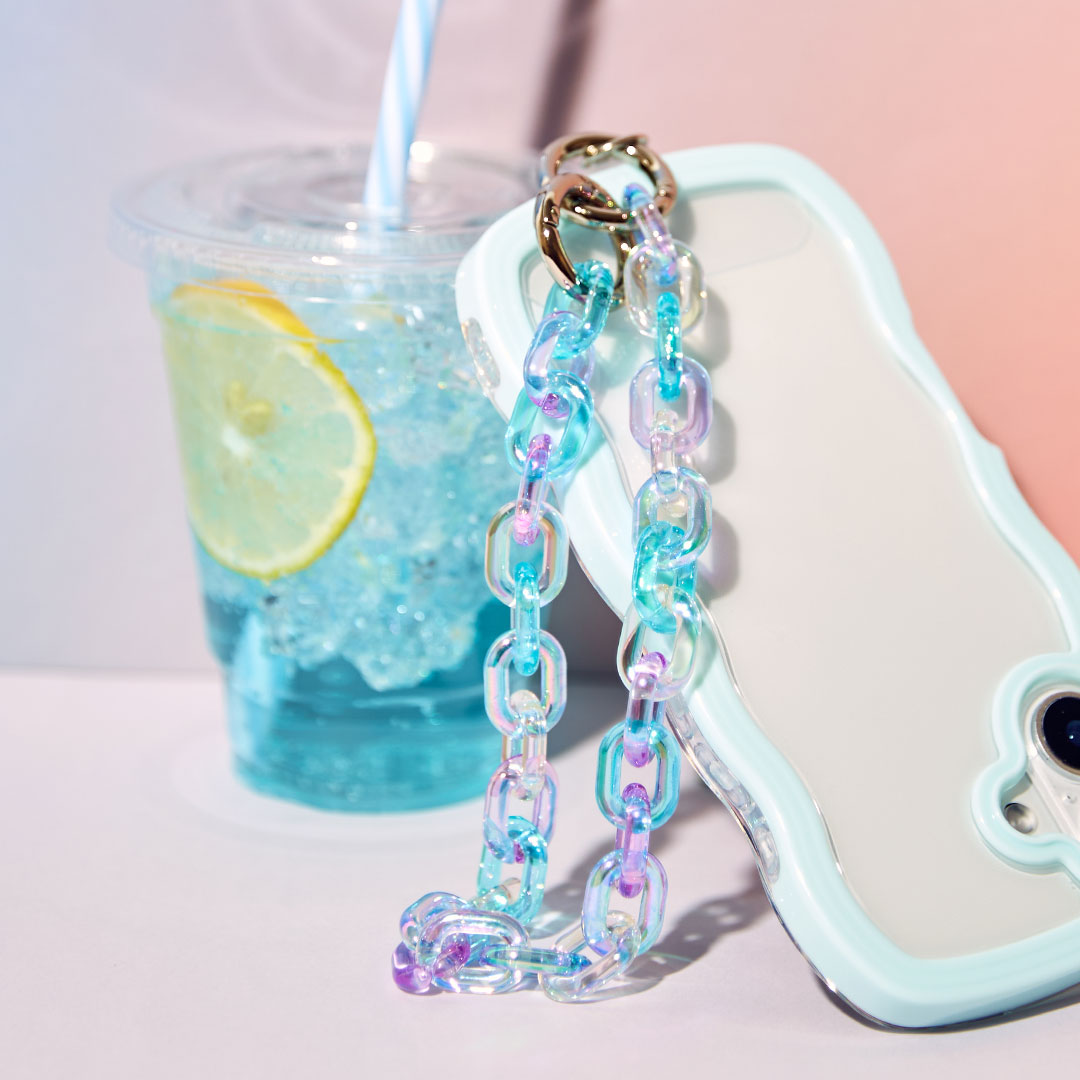 tokitam アクリルチェーンハンドストラップ(オーロラ)