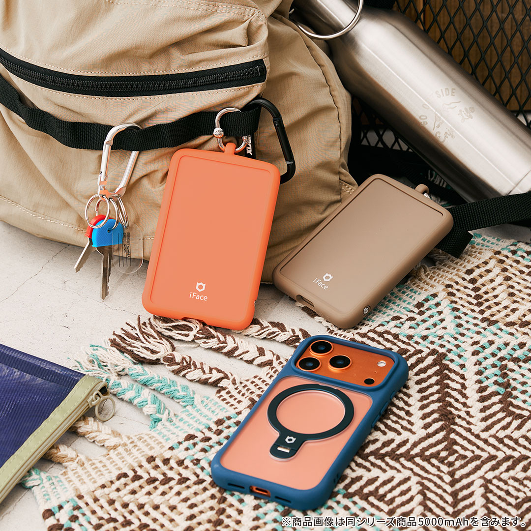 iFace SafePaq 半固体モバイルバッテリー 10000mAh