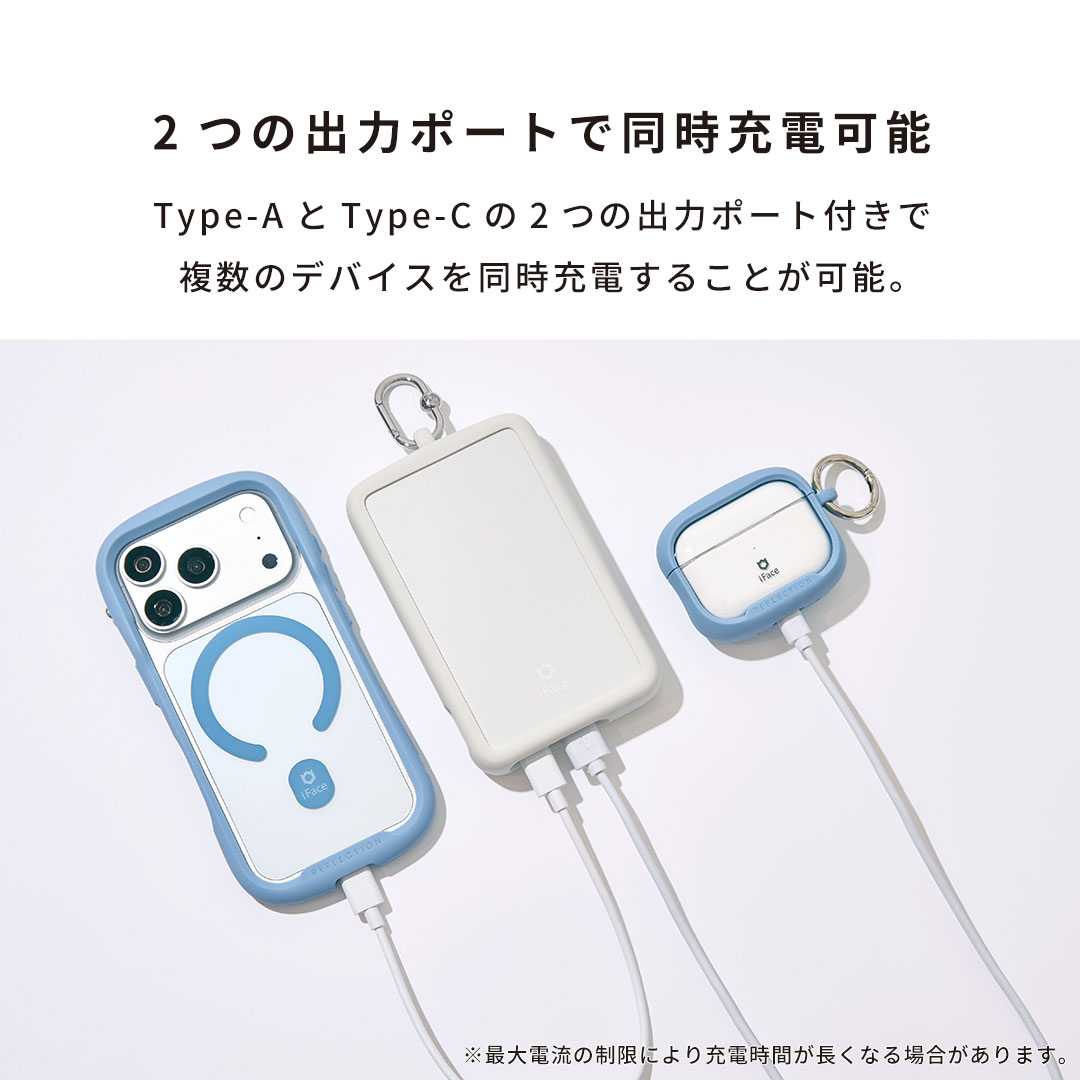 iFace SafePaq 半固体モバイルバッテリー 10000mAh