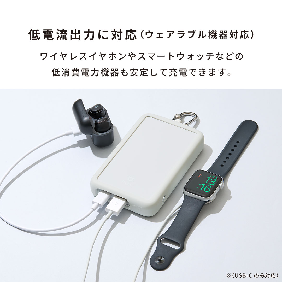 iFace SafePaq 半固体モバイルバッテリー 10000mAh
