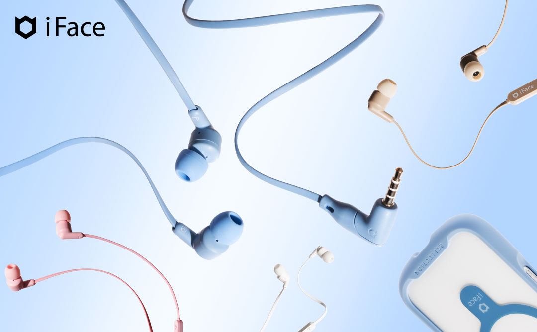 iFace マイク付き ワイヤードイヤホン(3.5mmプラグ)