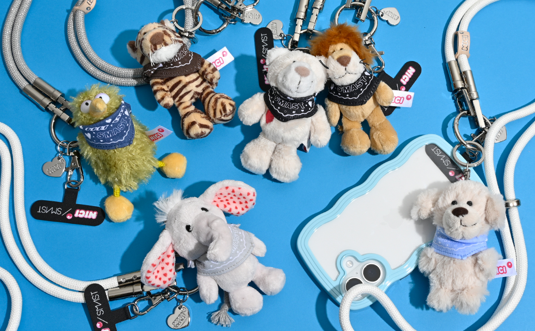 NICI×SMAST MOBILE GLITTER STRAP