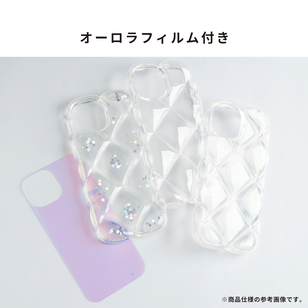 [iPhone 17/16/15/14/13専用]2026福袋 キラキラクリアケース＆夏アイテム5点セット