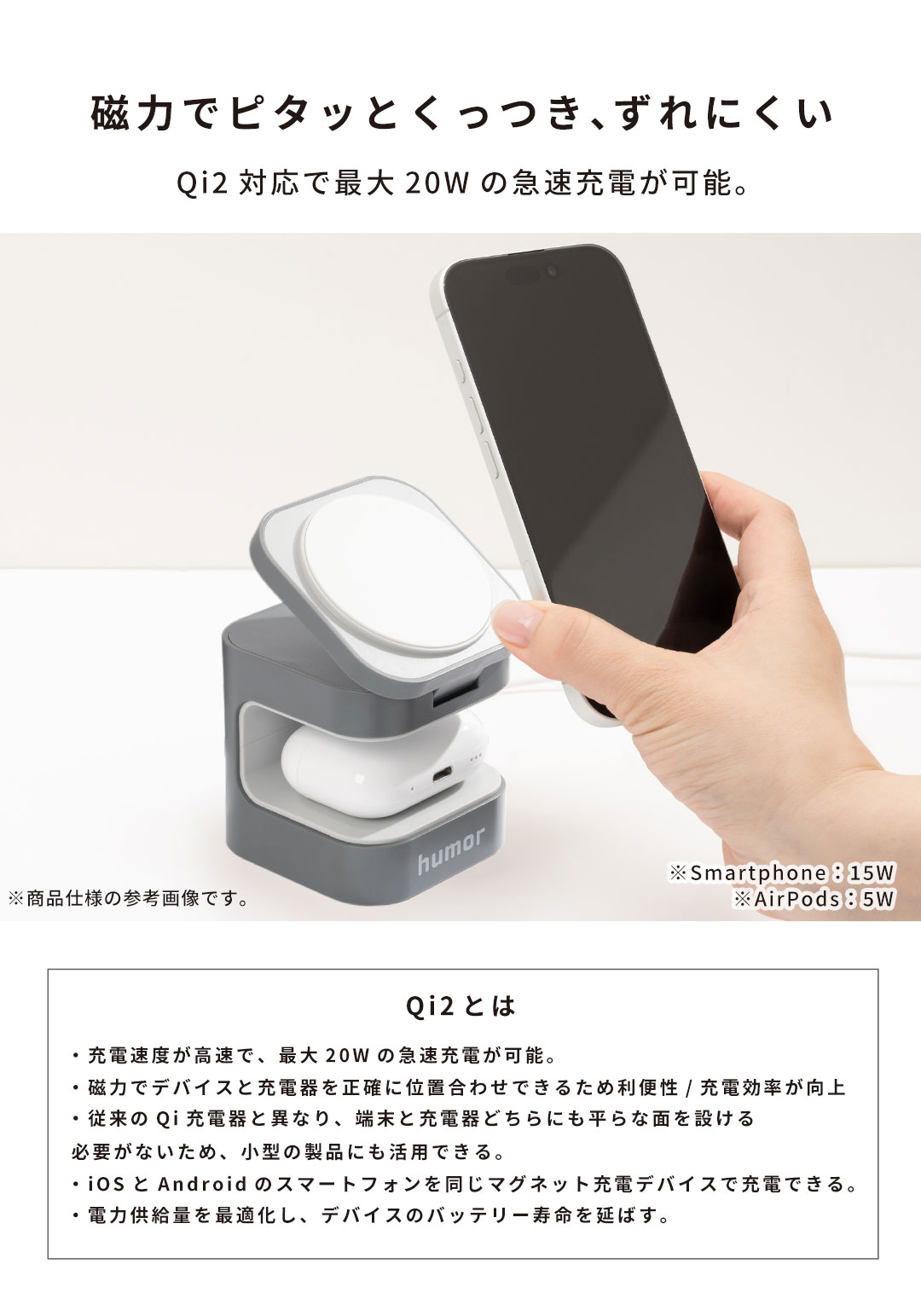 【WEB】2026福袋 充電環境が整う!USBタップ・2in1 ワイヤレス充電器・ケーブル・ケーブルタイお得な4点セット(グレーブラック/ミントグリーン)