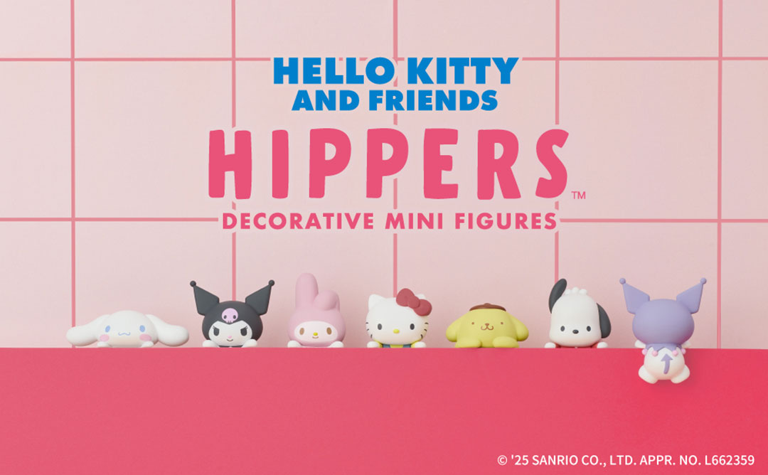 【新】HIPPERS ヒッパーズ DECORATIVE MINI FIGURES(サンリオキャラクターズ/ハローキティ＆フレンズ)